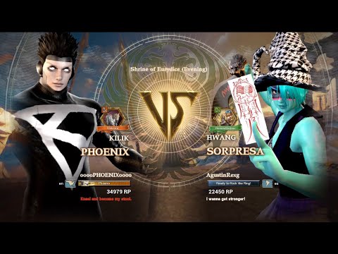 Soul Calibur VI Ranked Match - ooooPHOENIXoooo vs. (AgustinRexg)