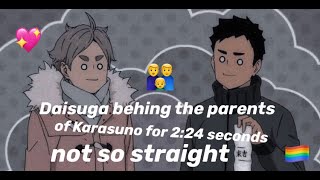 daichi and suga being the parents of karasuno for 2:28 seconds not so straight 👺