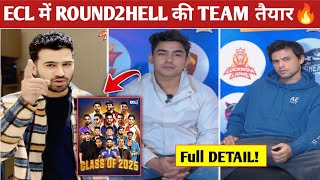 Round2hell New Cricket Team ECL Cricket League season 2|Wasim, Zayn saifi, Nazim | ECL R2H Update