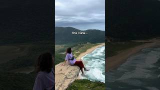 The view VS the hike #hiking #traveldeeper #floripa #digitalnomad #brasil #hike