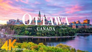 Ottawa 4K Ultra HD • Stunning Footage Ottawa | Scenic Relaxation Film with Calming Music