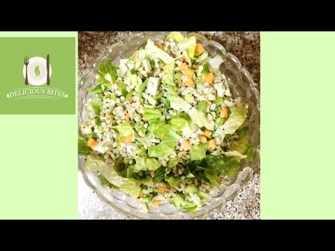 Wheat and Chicken Salad-Delicious Bites