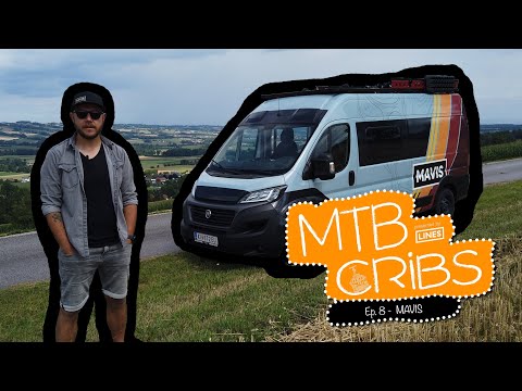 MTB Cribs 🚐 Stefan Ehrenbrandner + MAVIS Fiat Ducato | LINES