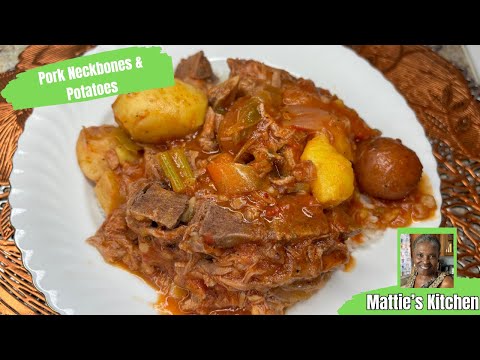 Old School Neckbones and Potatoes Recipe / Mattie's Kitchen