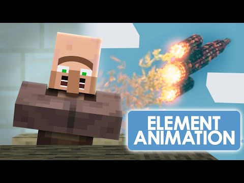 VILLAGER NEWS in 60s - End of the WORLD! (Minecraft Animation) #shorts