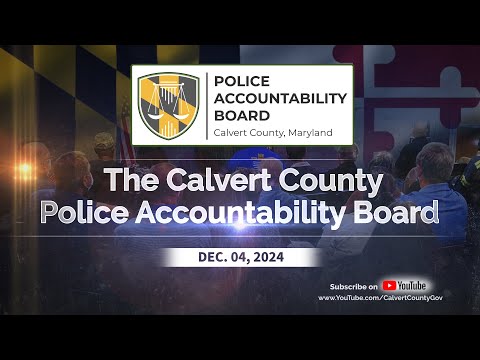 Police Accountability Board Meeting - Dec. 04, 2024