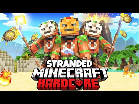 100 Players Simulate a Stranded Island in Minecraft... [Movie]