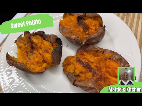 The Perfect Baked Sweet Potato Recipe / Mattie's Kitchen