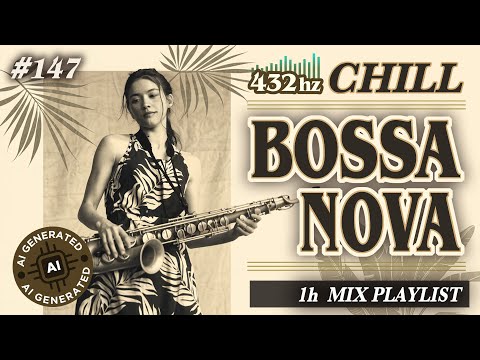 Chill Bossa Nova Music🌴 | Calming BGM of 432hz Serenity for Focus and Soothing🌟 #147