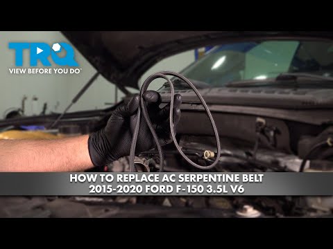 How to Replace AC Serpentine Belt 2015-2020 Ford F-150 3.5L V6