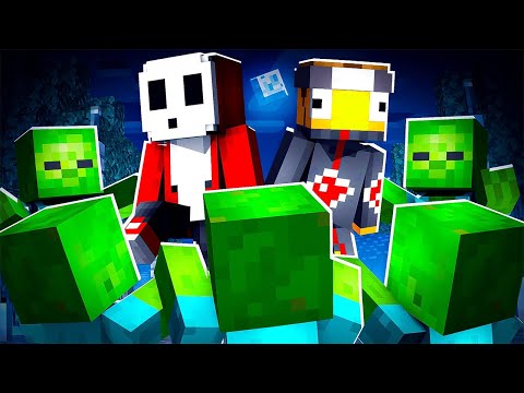 How We Survived Minecraft's MOST REALISTIC Zombie Apocalypse...