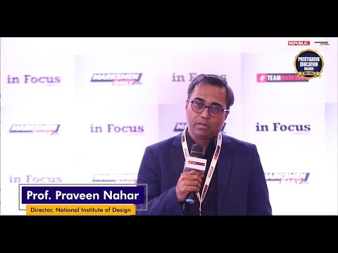 In conversation with Prof. Praveen Nahar, Director of the National Institute of Design