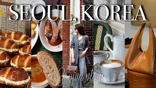 【 韓国 vlog 】 ソウルで話題のお洒落なお店を巡る旅！人気カフェ | ヴィンテージショップ | バッグと洋服 | 購入品 | eSIMについて |  3泊4日の韓国旅行