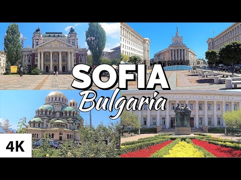 SOFIA CITY TOUR 4K / BULGARIA