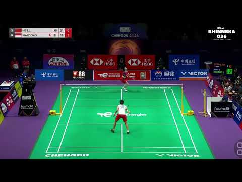 Ester Nurumi Tri Wardoyo (INA) Vs He Bing Jiao (China) | Uber Cup 2024