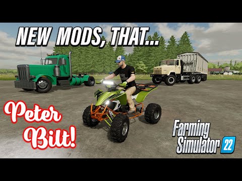 PETER BILT THESE NEW MODS!! ON FARMING SIMULATOR 22 | PS5 (Review) 29th Oct 24.