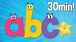 ABC Songs | Phonics Songs | Lowercase | ​​🌈 Super Simple ABCs