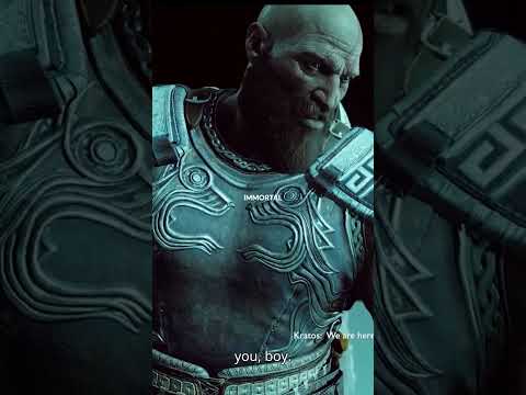 FINALLY KRATOS SAVES ARTEUS #godofwar #gaming #atreusplays #kratos #atreusgodofwar #godofwarragnarok