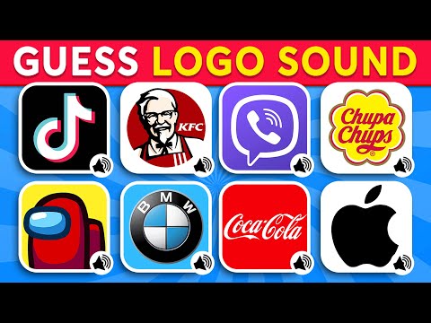 Guess The Logo Sound 🔥🔊 Coca-Cola, Tiktok, KFC, Among Us | 40 Famous Logos | Logo Quiz 2024