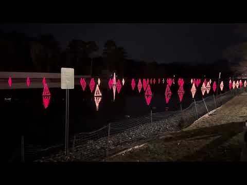 Light Show on the Lake at Smithville