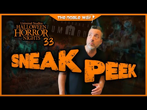 Sneak Peek At Halloween Horror Nights 2024: Behind The Scenes, Construction Update, & More! #HHN33