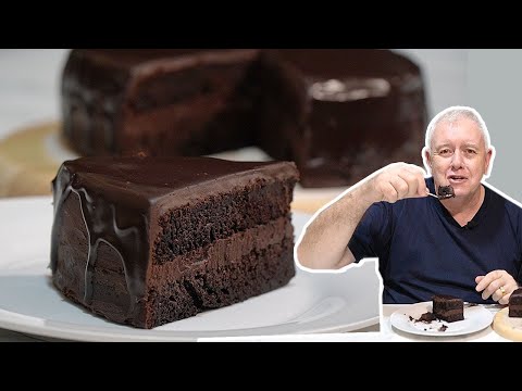 MOIST & FUDGEY Chocolate Cake