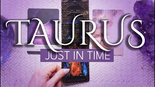 TAURUS TAROT READING | "A WINNING OUTCOME!" JUST IN TIME