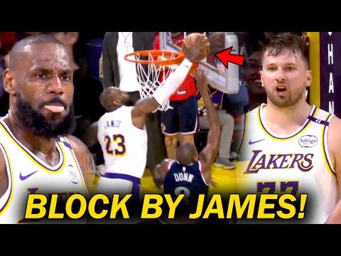 FOR THE WIN Block ni LeBron James nabitin sa 50K, Trashtalk si Luka kay Harden! | SIX STRAIGHT WINS