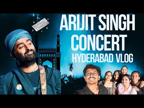 Arijit singh Live concert in Hyderabad|Arijit singh concert 2024|Live in Hyd🇮🇳|Magical night❤️