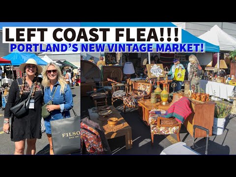 LEFT COAST FLEA | SO MUCH VINTAGE! My First Time Hosting A Vintage Market! We Never Expected This...