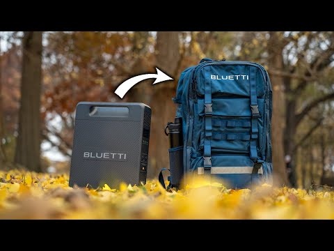 A Legit Backpack + Power Station Combo // BLUETTI Handsfree 2