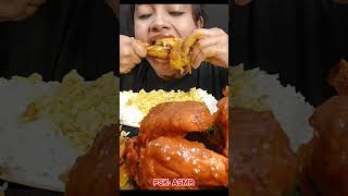 #asmreating #eatingshow #eating #foodshow #bigbites #foodchallenge #shorts #spicychickenasmr