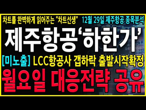 [제주항공 주가 전망] "긴급" 여객기추락 삼가고인의 명복을 빕니다. 월요일 LCC항공사 갭하락출발시작. 반드시 지금부터 이렇게 대응하셔야 합니다. #제주항공 #에어부산