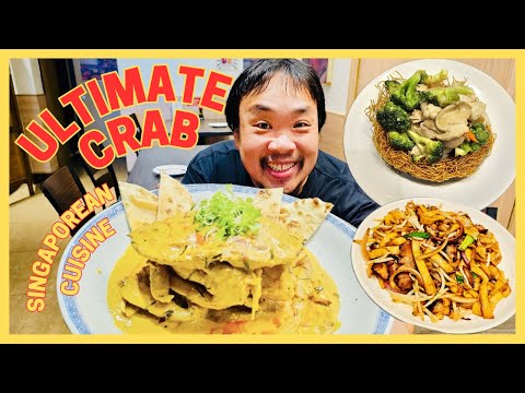 The MOST AMAZING Singaporean Dungeness Crab and Pork Cheek Chow Fun You Will Eat!