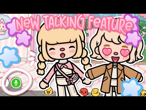 NEW FREE TALKING FEATURE OUT NOW!! toca boca free new expression update || toca boca world updates🌈⚡