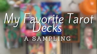 My Favorite Tarot Decks