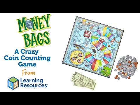 Turn Playtime into Money Lessons for Kids 💰 | Money Bags Coin Value Game | Learning Resources