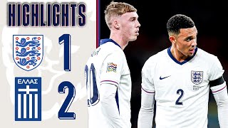 England 1-2 Greece | Three Lions Defeated At Wembley | UEFA Nations League Highlights