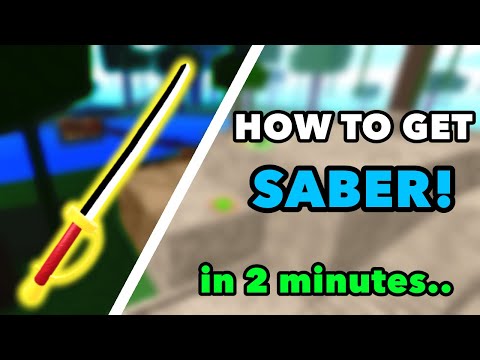 How to get SABER in 2 minutes! (Blox Fruits)