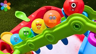 Numberblocks Bubbles Party Compilation Video For Toddlers | Learn colors and patterns