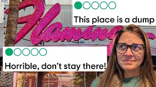 We Tested 1-Star Hotel Reviews in Las Vegas | Flamingo