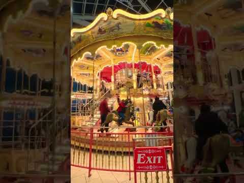 Carousel🎠in indoor mall😀 #shorts