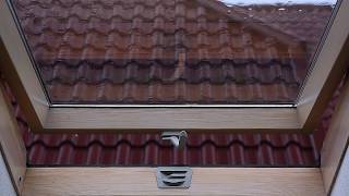 💦 Rain Falling on a Attic Skylight with Quiet Thunder Sounds that Can Help You Sleep Like a Baby 💤