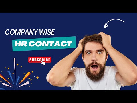 Company Wise HR Contacts  | How to contact hr for jobs | Lets Code