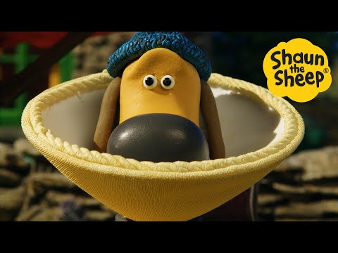 Shaun the Sheep 🐑 Cone of Shame - Cartoons for Kids 🐑 Full Episodes Compilation [1 hour]