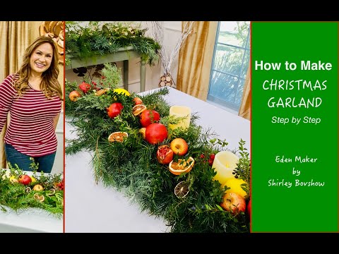 How to Make Christmas Garland 🌿🎄Homemade DIY Holiday Garland Ideas 🌿 Shirley Bovshow