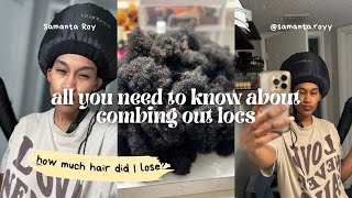 All you need to know about my loc journey and my take down process. #comboutlocs