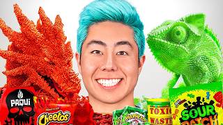 SPICY vs SOUR Food Art Challenge For $5,000!