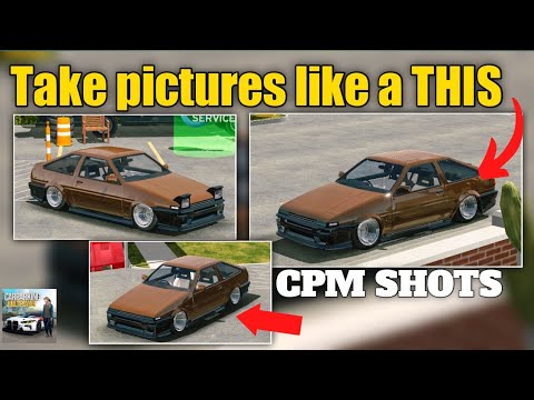 How To Take Pictures For Your Car | Car Parking Multiplayer