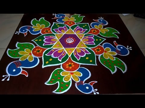 Sankranti chukkala muggulu 🦚 sankranti muggulu #rangoli #muggulu #sankranthi #pongal #bhogi